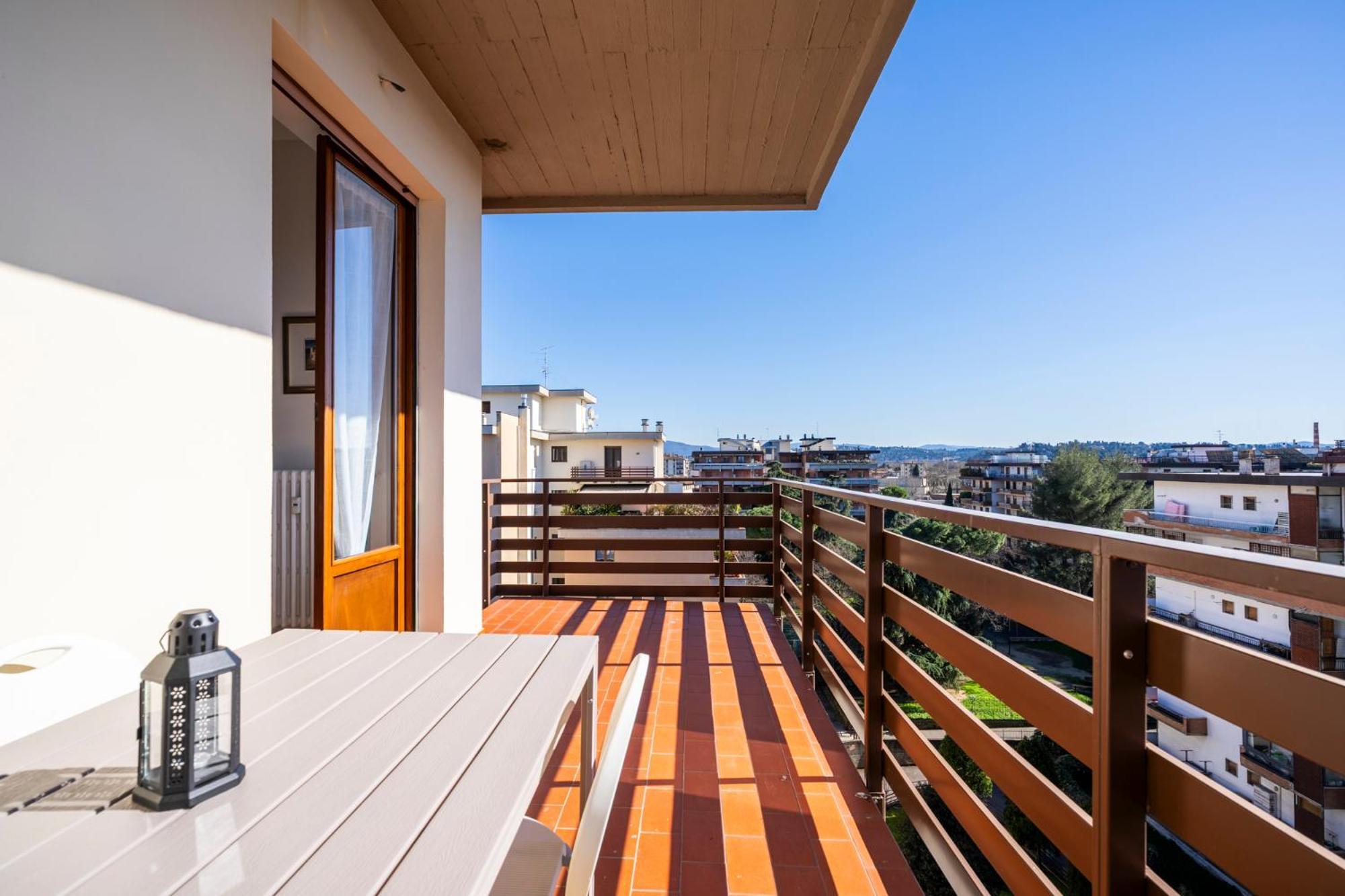 Panoramic Penthouse With Parking Space 2Bdr Florence Exterior photo