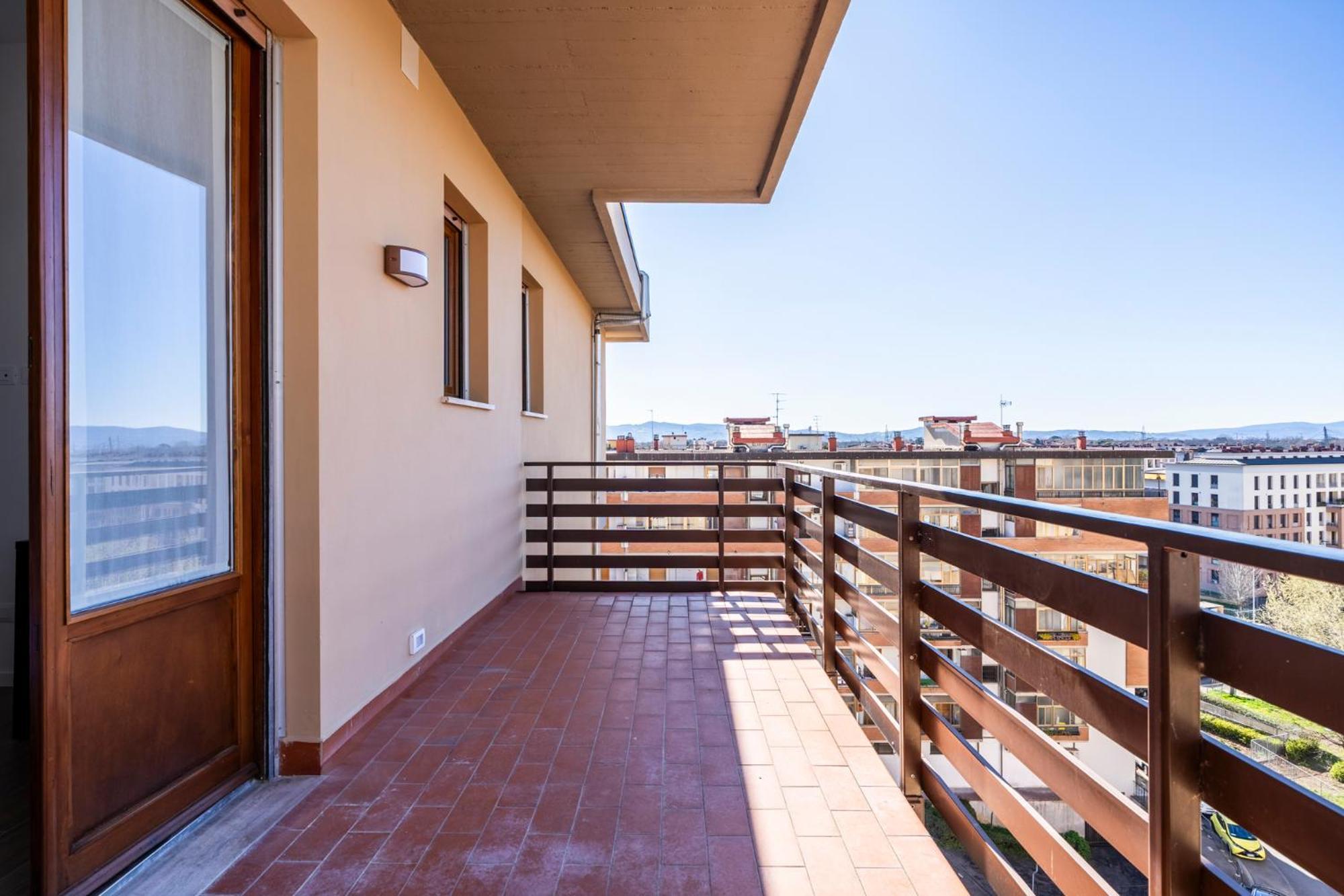 Panoramic Penthouse With Parking Space 2Bdr Florence Exterior photo